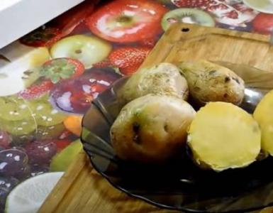 Kuidas küpsetada kartuleid mikrolaineahjus Kartulipüree mikrolaineahjus