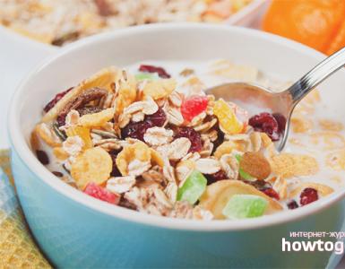 The benefits and harms of muesli for breakfast for weight loss