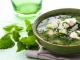 Nettle cabbage soup in meat broth recipe