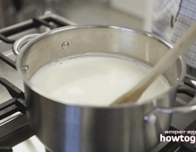 Рецепт: Плюшки - На змоченому молоці Значить молоко згорнулося