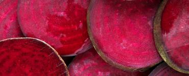 Healthy beet chips