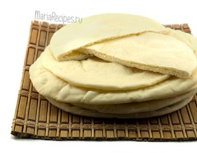 Арабський хліб піта - рецепт Піта з теплим салатом