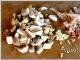 Pasta carbonara seente, peekoni ja koorega - samm-sammult retsept koos kodus toiduvalmistamise fotodega