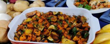 Recipes for vegetables in the oven