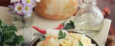 Instant Provencal cabbage - 8 classic recipes